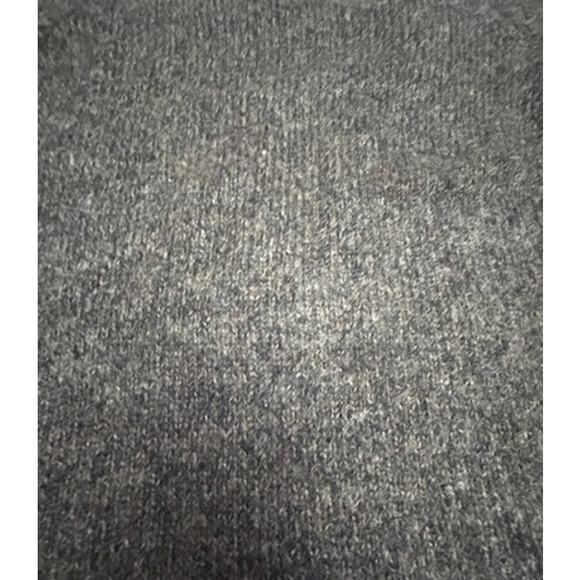 Express Wool Mohair Blend Gray Cardigan Sweater Shawl Collar Long Sleeve Size L - Picture 10 of 11